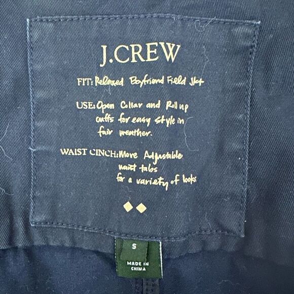 Crew Downtown Field Jacket in Navy Size S - Picture 4 of 11